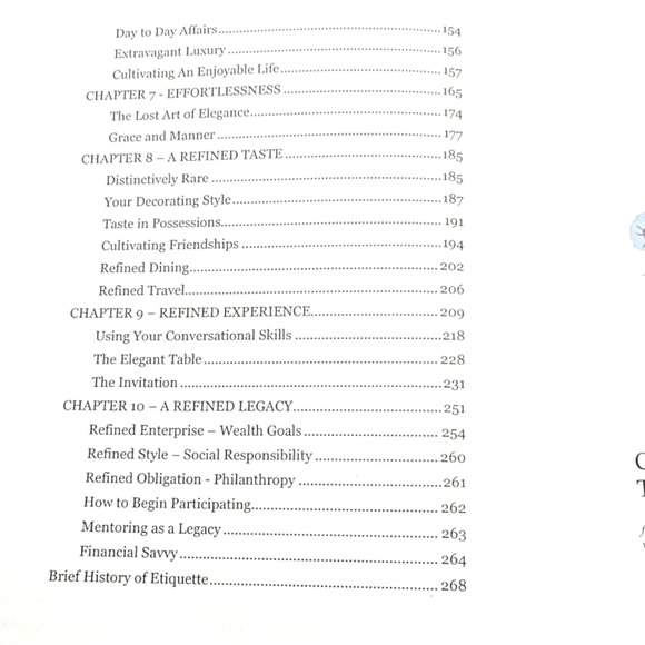 Melanie Jarrell Refinement of Manner, Book on Manners, Etiquette & Elegance NWOT - Picture 8 of 12